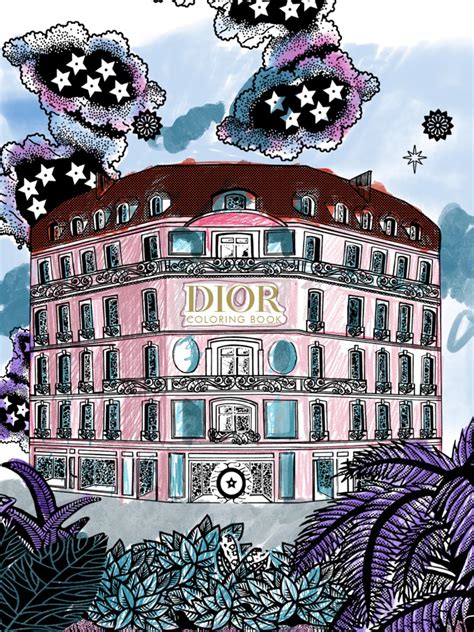 dior coloring book